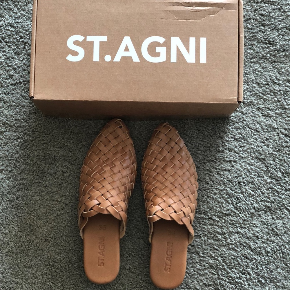 St. Agni Studio Paris Woven Mule